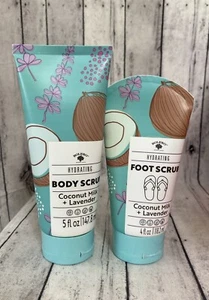 BOLERO - SELTENER FUND! KÖRPERPEELING & FUSSPEELING ~ FEUCHTIGKEITSSPENDENDES KOKOSNUSS & LAVENDEL SET/2 - Bild 1 von 3