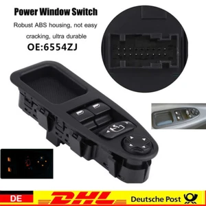 SCHALTER FENSTERHEBER FÜR FIAT SCUDO 2007- CITROEN JUMPER/PEUGEOT EXPERT 6554.ZJ - Bild 1 von 20