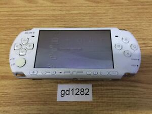 gd1282 Plz Read Item Condi PSP-3000 PEARL WHITE SONY PSP Console Japan