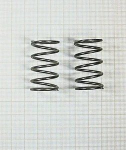 2 x Druckfeder - nichtrostend - Außen Ø22mm - Länge 37mm - Drahtstärke 2mm (880) - Bild 1 von 2