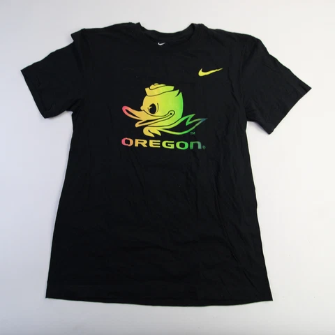 Oregon Ducks Nike Dri-Fit Short Sleeve Shirt Men's Black New Cover