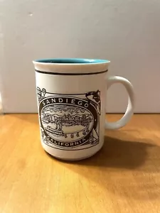 San Diego Birthplace of California Souvenir 8 oz. Coffee Mug Cup Made Japan - Picture 1 of 5