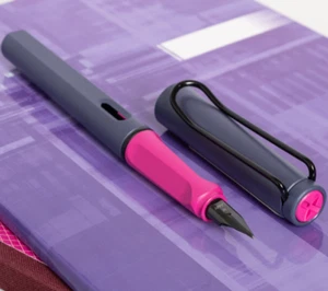 Limited Edition Lamy Safari Füllfederhalter Pink Cliff 1 Feder (matt) mit Konverter - Bild 1 von 2