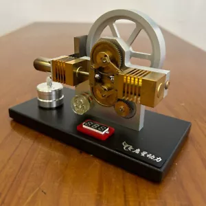 Innovative New Hot Air Stirling Engine Generator Model Toy Gear Drive Motor Toy - Picture 1 of 7