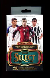 Caja al por menor Soccer Select 2017-18 Mbappe Ronaldo Messi sellada de fábrica - Imagen 1 de 2
