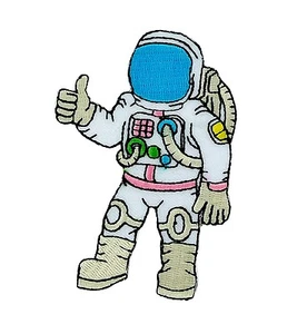 Patch toppe toppa ricamate termoadesiva astronauta spatialship - Bild 1 von 1