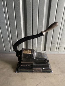 Antiker Gusseisen FITZGERALD PERFORATOR Perforieren San Francisco RAR - Bild 1 von 8