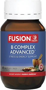 Fusion Health B Complex Advanced 60 Tablets - Picture 1 of 2
