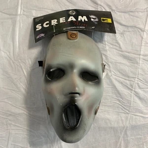 SCREAM The TV Series Brandon James Mask Gray Plastic MTV FunWorld Halloween - Picture 1 of 8