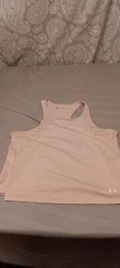 Under Armour Fitted T-Back Tank Top, rosa Damen Medium, sehr sauber keine Mängel - Bild 1 von 12