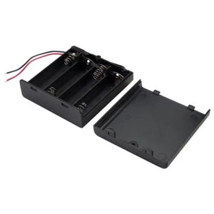 2 x TruPower SBH341-1AS 4 x AA Batteriebox mit EIN/AUS Schalter - Bild 1 von 1