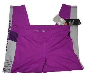 New Under Armour Girls Size YXL Heat Gear Capri Legging Multi-Colored - Picture 1 of 4