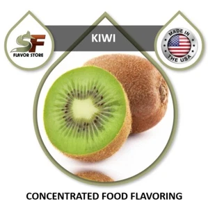 Kiwi Flavor Food Drops Flavoring Concentrate - 1oz/30ml - SageFox - FL103 - Picture 1 of 3