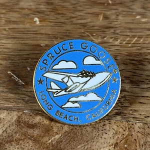 Vintage Spruce Goose Long Beach California Aviation Pin - Picture 1 of 2