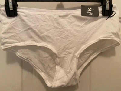 Energy Zone Women's Knit Mesh Panties - White, Choose Size - Image 1 of 2