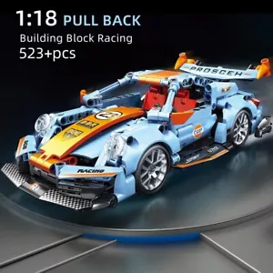 523 PCS Technical Porsche 911 Sports Car Model Building Blocks Set Collectible - Picture 1 of 10