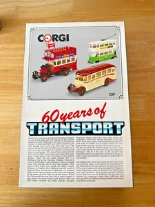 Corgi C89 1/50 60 Years of Transport Bus, Tram and Coach Modellset - Bild 1 von 3