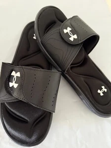 NUEVO Under Armour Mujer UA Ignite IX Deslizamiento Confort Deslizamiento Sandalia Espuma Memorial - Imagen 1 de 9