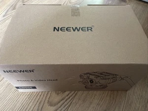 NEEWER Pro Video Tripod Fluid Head, Stepless Adjustable Pan & Tilt Damping GM006 - Picture 1 of 8