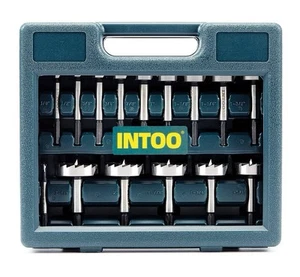 INTOO Sechskantschaft Forstner Bit Set 16-tlg mehrseitig Schaft Holzbohrer Bit Set - Bild 1 von 9