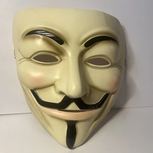 V for Vendetta Mask - Guy Fawkes - Flesh - Costume Accessory - One Size - Picture 1 of 5