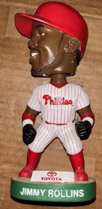 Jimmy Rollins Bobblehead 2002 Philadelphia Phillies - Imagen 1 de 3