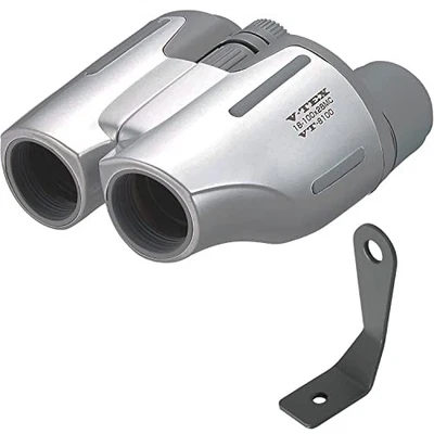 Kenko Binoculars V-TEX 18-100 x 28 Porro Prism Type 18x-100x 28 Caliber Silver  - Image 1 of 4