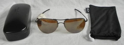 Oakley "Tailpin" Sunglasses OO4086-06, Pewter/Tungsten Iridium, Case Sleeve, New - Image 1 of 4