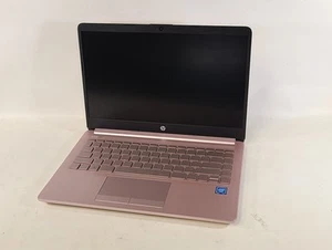 HP 14-Cf2112wm Pink 64GB Storage 4GB RAM Intel Celeron N4120 Laptop - Afbeelding 1 van 2
