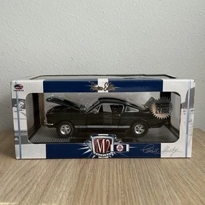 M2 Machines Premium Edition 1966 Shelby Mustang GT350S Black 1:24 Scale NIB R44 - Picture 1 of 9