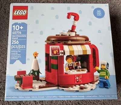 Lego 40776 Hot Chocolate Stand GWP Promo NEW In Hand Holiday Set Coffee Mug Gift - Image 1 of 2