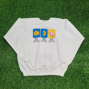 Vintage Funny Baby Sweatshirt Womens XL 21x23 Boxy USA - Picture 1 of 12