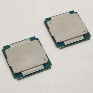 Matching Pair Intel Xeon E5-2697 V3 2.6GH SR1XF 14 Cores LGA2011-3 CPU Processor - Picture 1 of 3