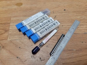 LOT OF CARBIDE INTERNAL TOOL CORNER ROUNDING ENDMILLS 1/32 .020 - Picture 1 of 3