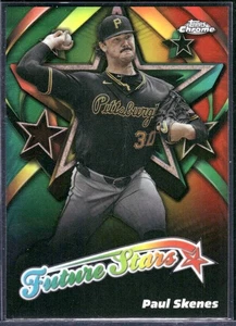 2025 Topps Chrome #FS-2 Paul Skenes Future Stars - Bild 1 von 2