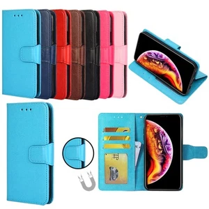 For Xiaomi Redmi Note 3 4 10 11 13 14 Pro Protective Cover Genuine Leather Case - Picture 1 of 18