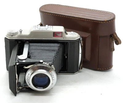 CÁMARA PLEGABLE KKODAK 6x9 + LENTE FAST ANGENIEUX 1:3,5/100 mm F=100 mm F3,5 Foto 1 de 4
