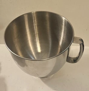 KitchenAid Mixer KSM150 Acciaio Inox (Solo Ciotola di Miscelazione) con Manico 5 Quart - Foto 1 di 4