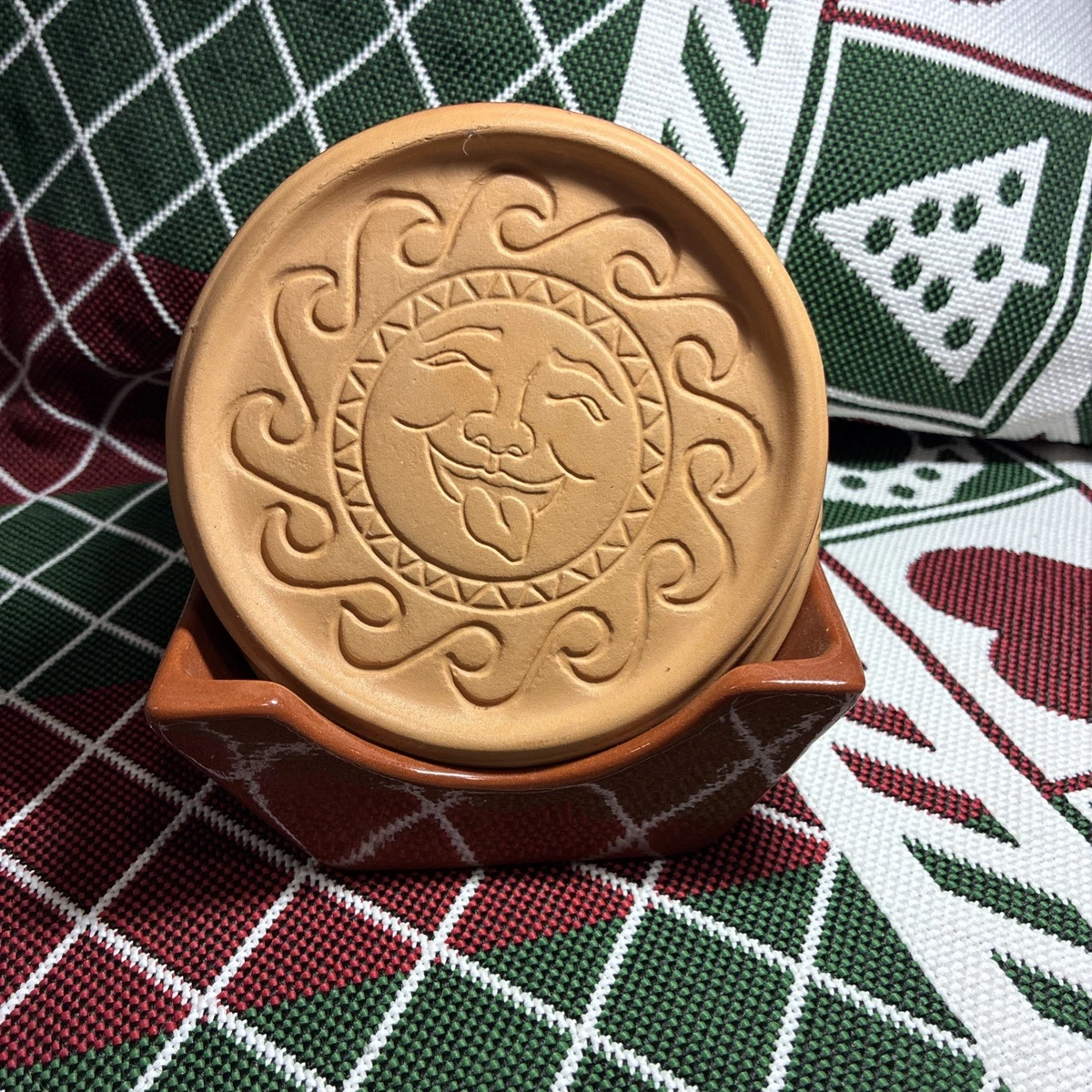 Compra Newk Posavasos Para Bebidas, 8 Juegos De Posavasos Absorbentes De Mármol De Cerámica Con Soporte De Metal, 4 Pulgadas, 8 Patrones De Mandala Diferentes En