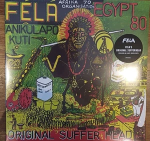 FELA KUTI ORIGINAL SUFFER HEAD LP LIGHT GREEN VINYL MINT - Picture 1 of 1