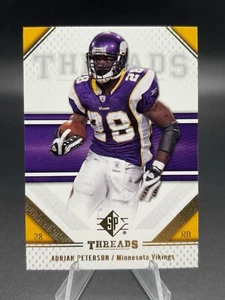 2009 Upper Deck SP Threads #2 Adrian Peterson Minnesota Vikings - Picture 1 of 2