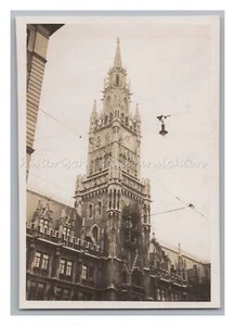 München 1927 - Marienplatz Rathaus Neogotik - Altes Foto 1920er - Bild 1 von 2
