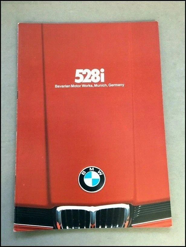 1979 BMW 528i 44-page Original Car Sales Brochure Catalog Foto 1 de 4