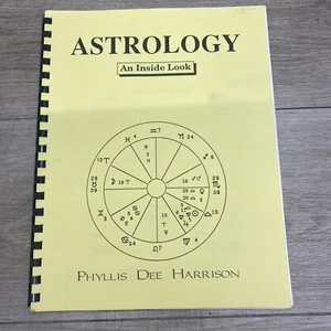 Astrology - An Inside Look - Phyllis Dee Harrison - Spiral Handbook - Picture 1 of 10