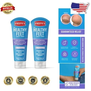 Overnight Foot Cream for Dry Cracked Feet – Visible Results by Morning (2-Pack) - Picture 1 of 9