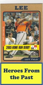 2005 Topps Updates & Highlights Gold #UH197 Carlos Lee #/2005 HRD 057-B - Picture 1 of 2