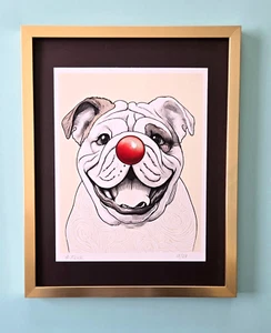 AIDAN FLUX | Hand Signed Authentic Print Framed More than a Pet COA - Picture 1 of 6