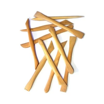 Major Brushes Boxwood Clay Modelling Tools Set of 10 - Image 1 of 3