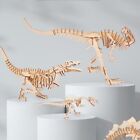 Assemblage tridimensionnel peint dinosaure élèves créatifs en bois