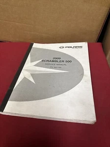 2009 Polaris Scrambler 500 2×4 4×4 Service Repair shop Manual : 9921780 - Bild 1 von 6
